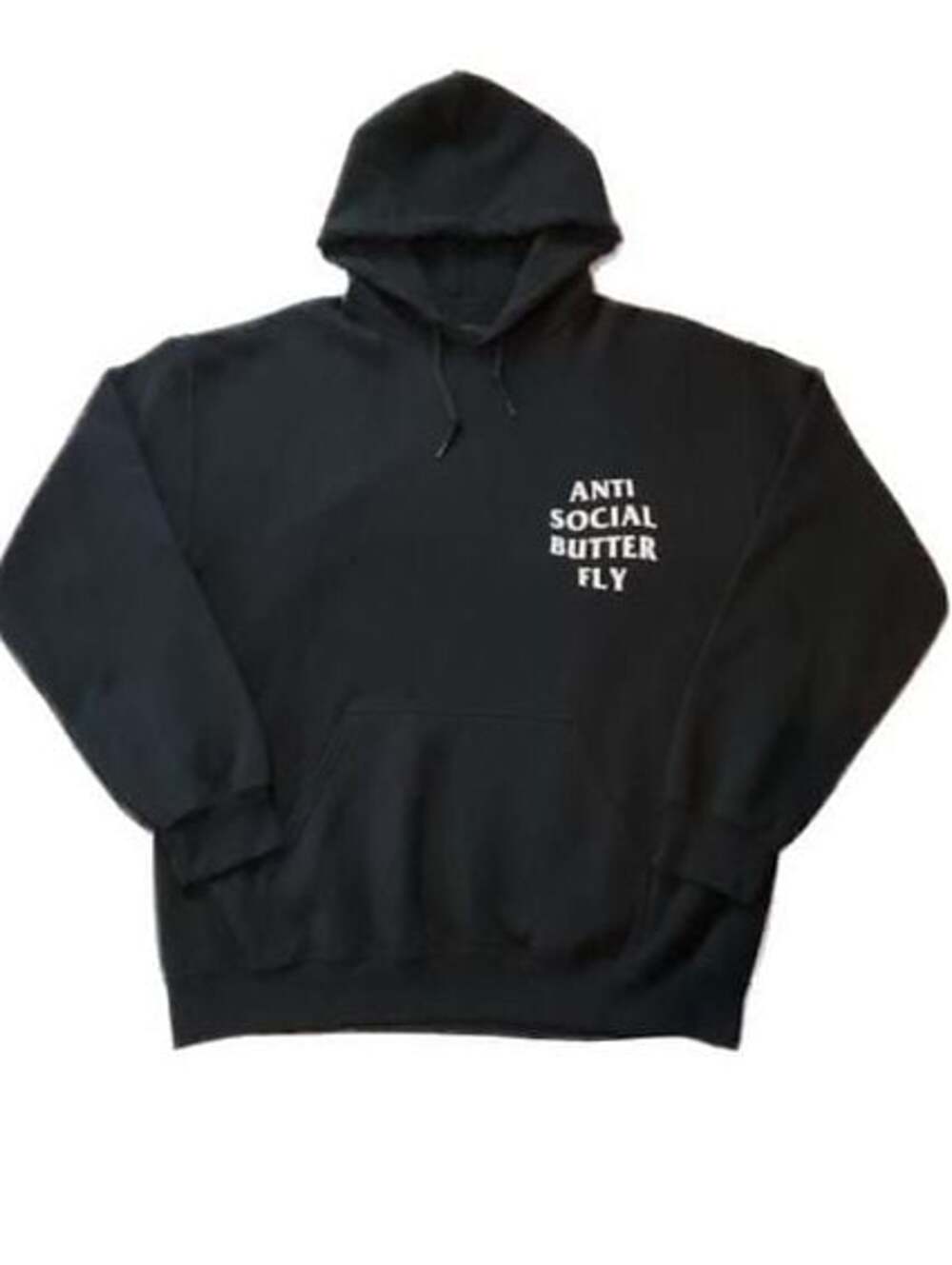 Linda Finegold Anti Social Butter Fly Hoodie Size M